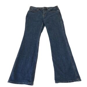 Duluth Trading Co Women's Jeans 16x33 Med Wash Straight Leg